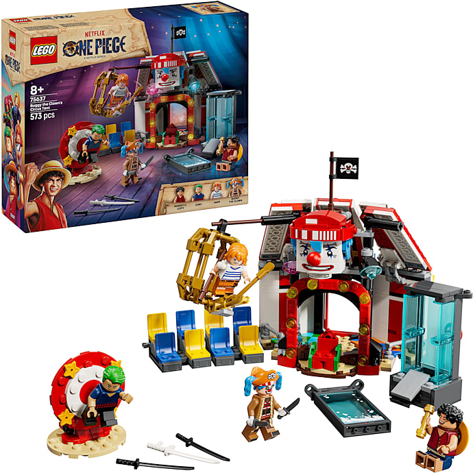 LEGO ONE PIECE Klovnen Buggys cirkustelt 75637