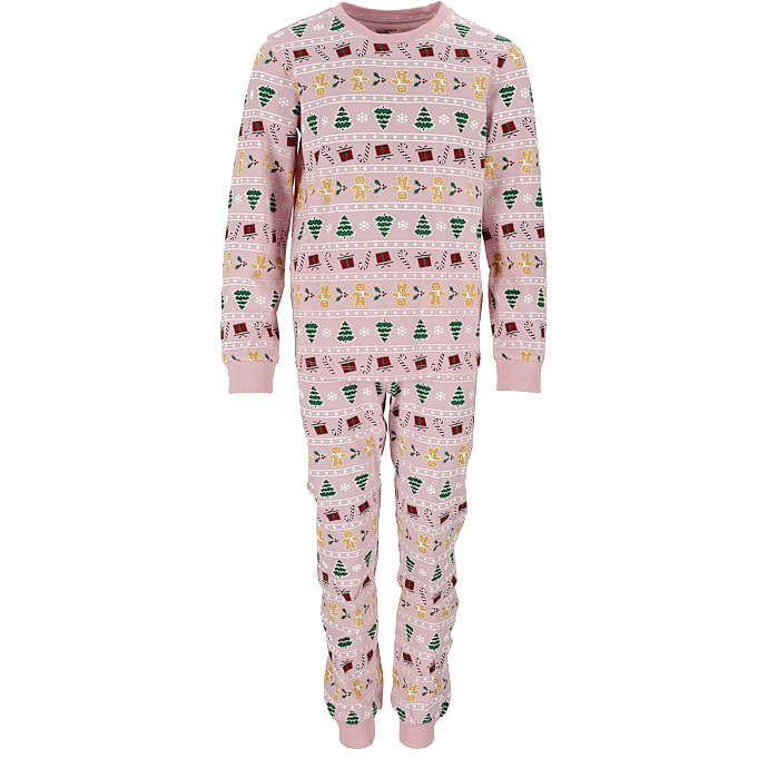 VRS børne pyjamas str. 134/140 - pink