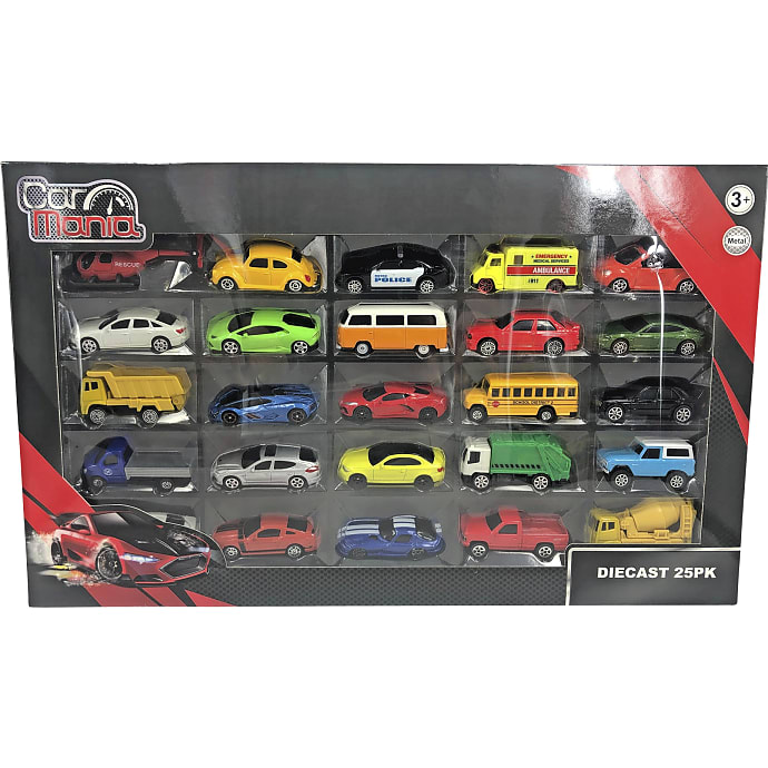 Car Mania biler 25-pak