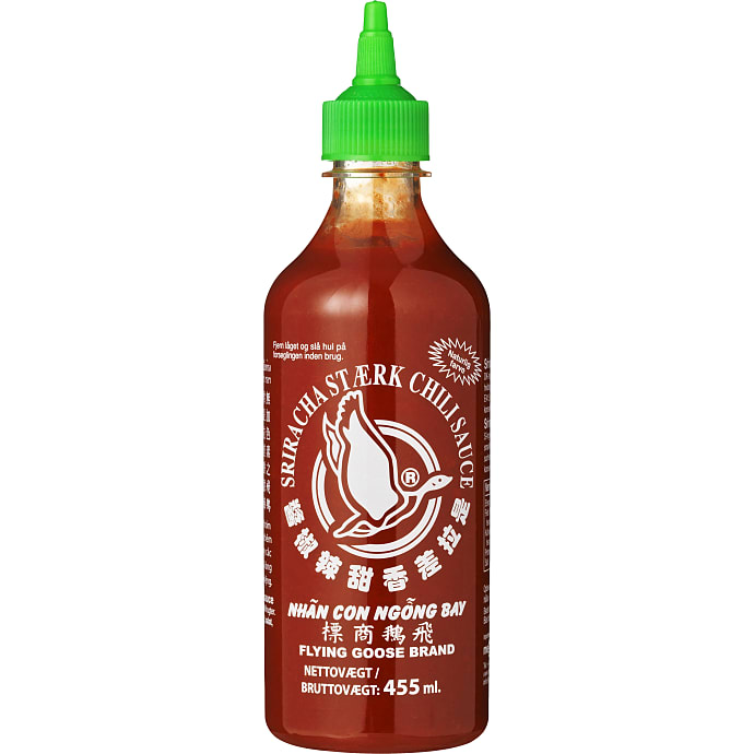 Sriracha chilisauce stærk