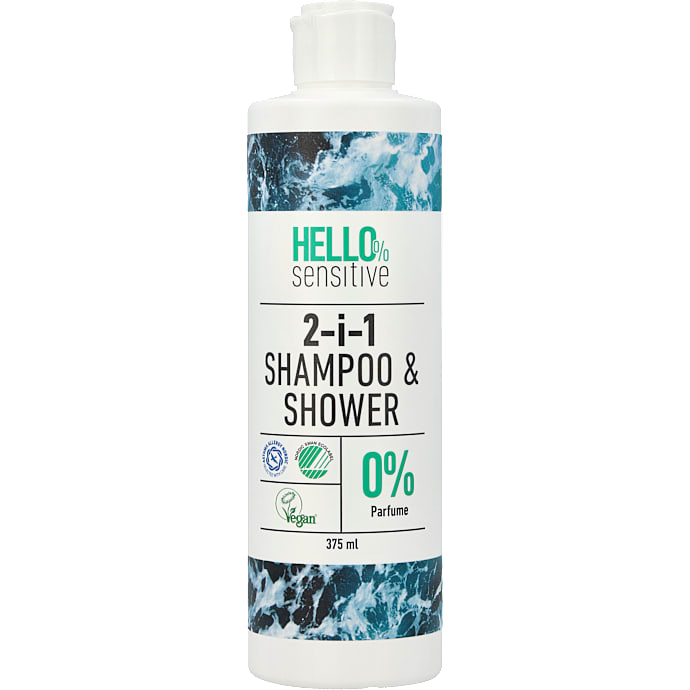 Hello Sensitive 2-i-1 Shampoo & Shower
