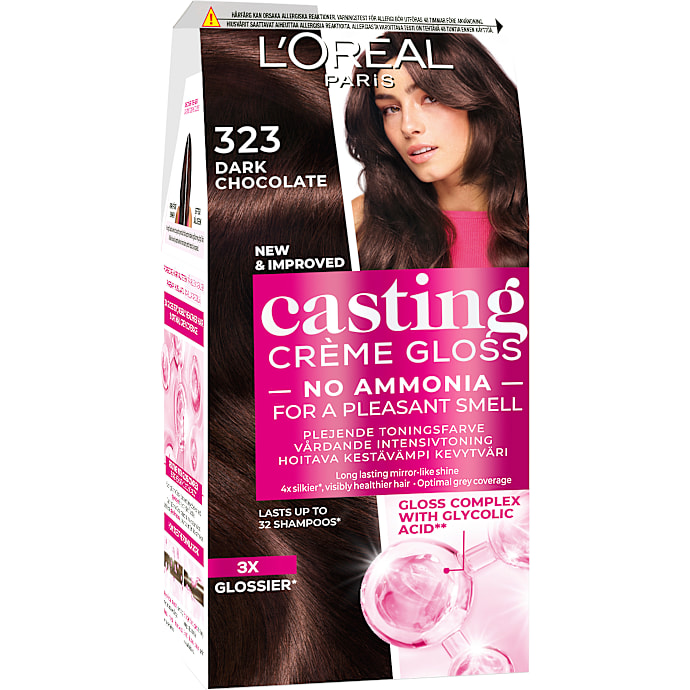 L'Oréal Paris Toningsfarve 323 Mørk Gylden Beigebrun