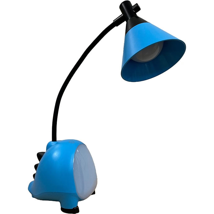 Dinosaur Bord- og Natlampe Blå