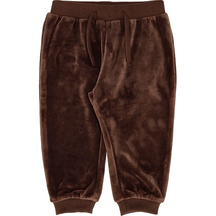 VRS baby velour bukser str. 80 - brun