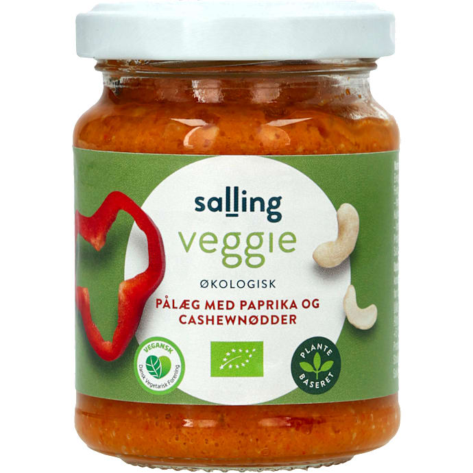 Salling Veggie Smørepålæg Paprika Cashew Øko 125 g