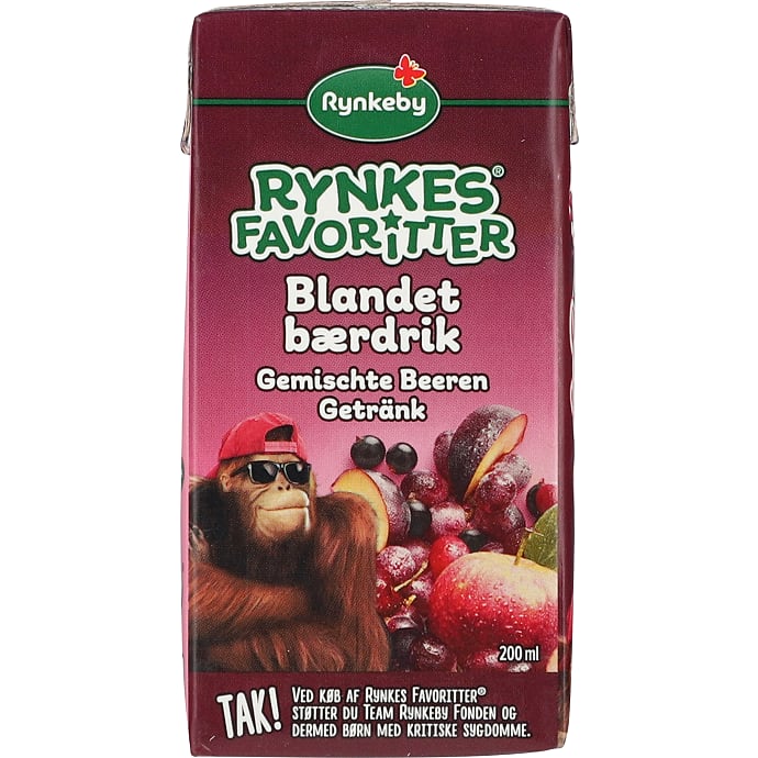 Læskedrik m. bær