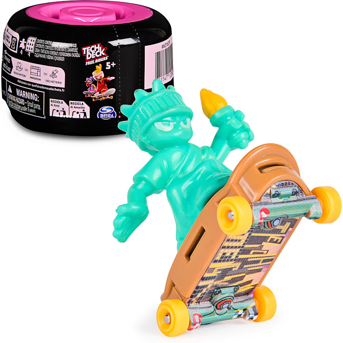 Tech Deck Free riders blind box samlefigur - flere varianter - assorteret