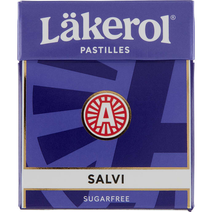 Lakridspastiller m. violsmag sukkerfri – produktbillede