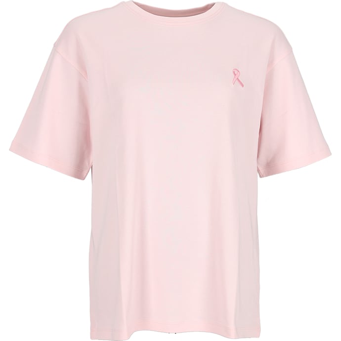 VRS dame Støt Brysterne T-shirt str. L - lyserød – produktbillede