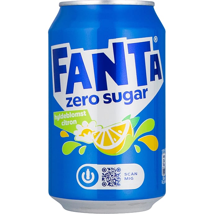 Fanta Hyldeblomst & Citron Zero