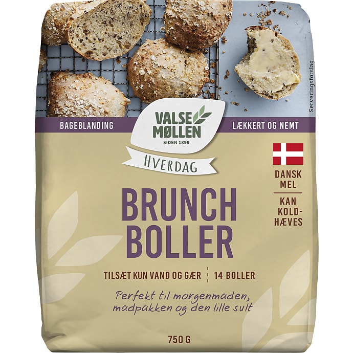 Valsemøllen Brunchboller 750 g