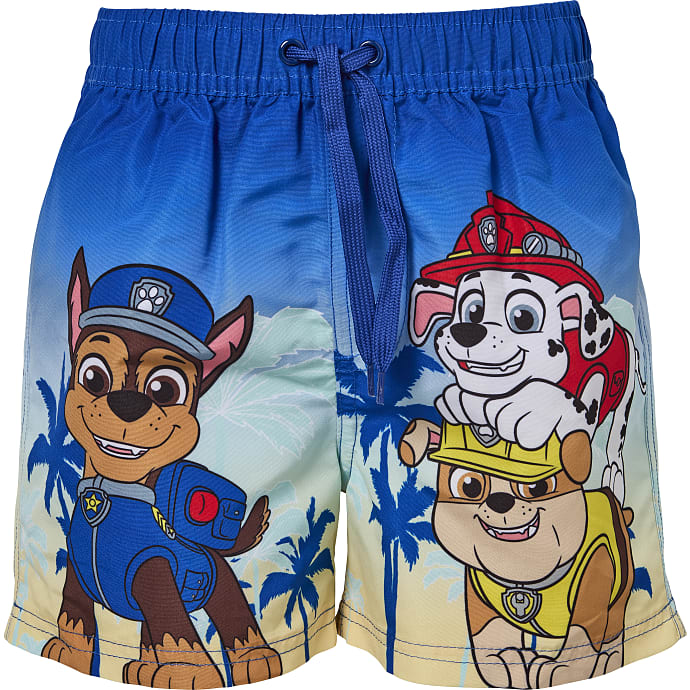 Paw Patrol badeshorts str. 122/128 - blå