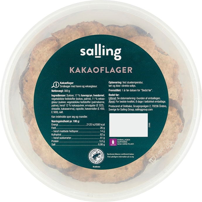 Salling Kakaoflager 300 g