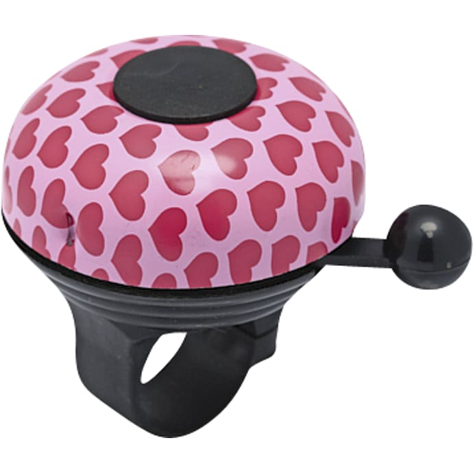 321GO! Ringeklokke Lyserød med Hjerter