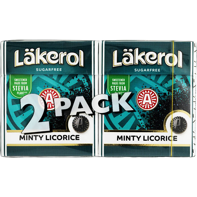 Lakridspastiller m. mintsmag sukkerfri