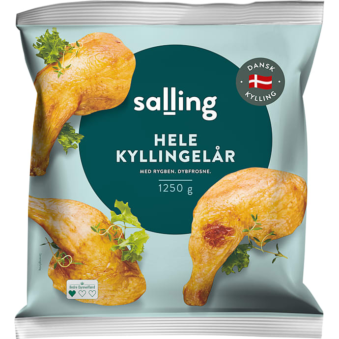 Salling Hele kyllingelår med rygben