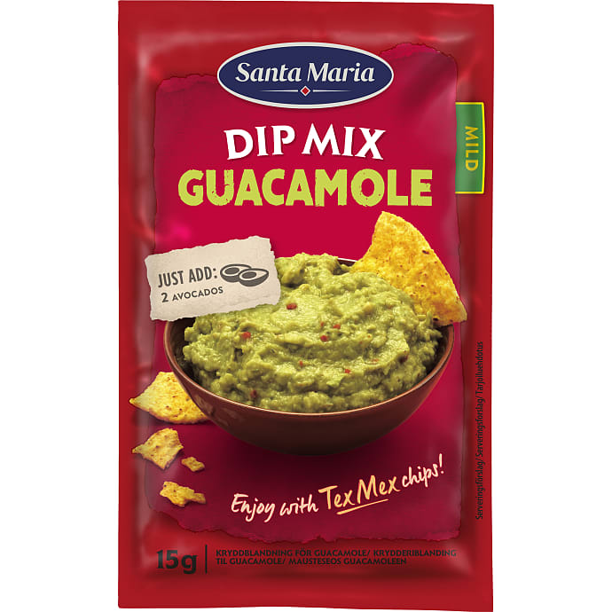 Santa Maria Guacamole krydderiblanding mild