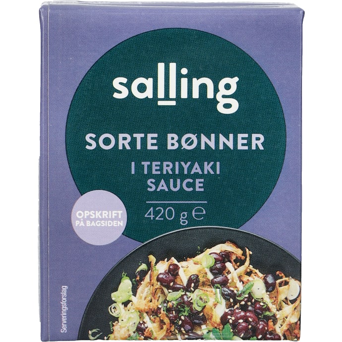 Salling Sorte bønner i teriyakisauce