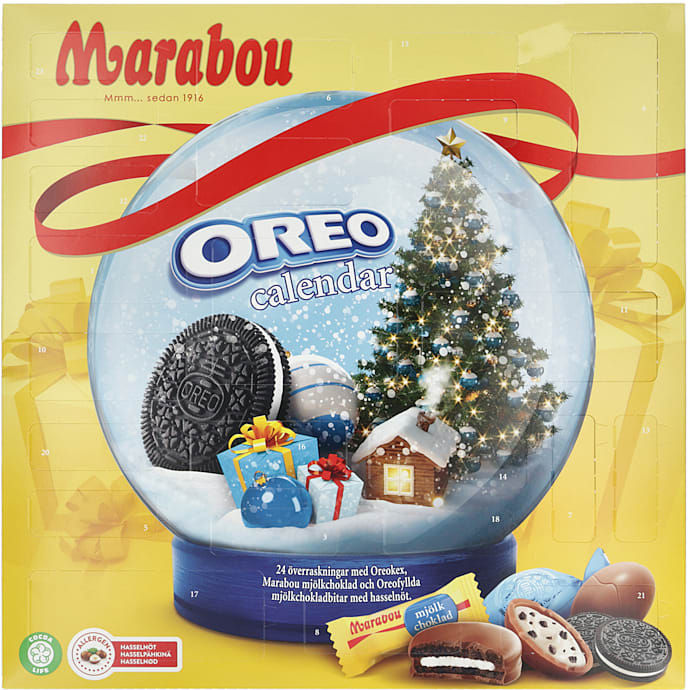 Julekalender m. chokolade