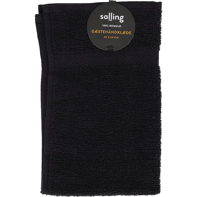 Salling håndklæde 40x60 cm - sort
