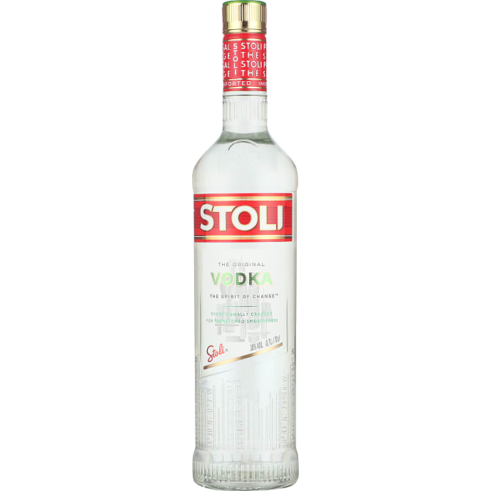 Stolichnaya Vodka 38% 70 cl