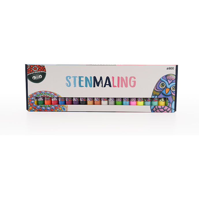 Stenmaling 20-pak