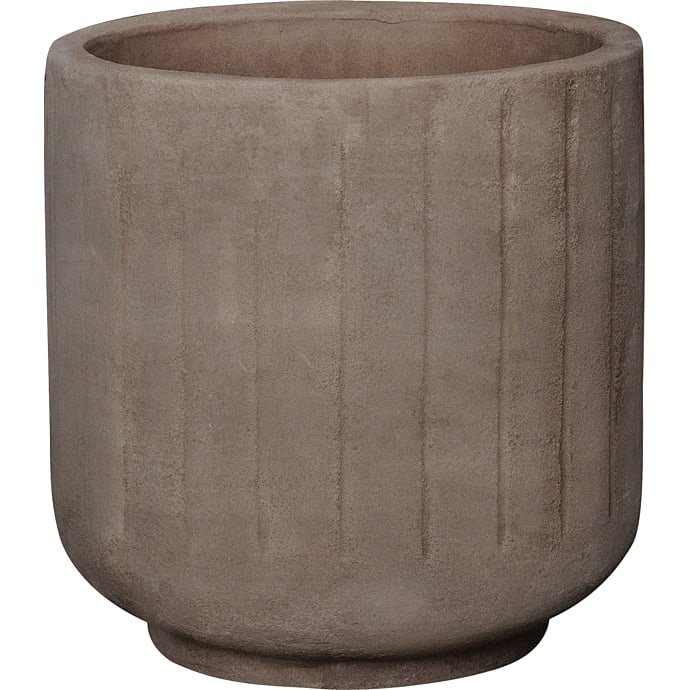Sevilla krukke - brun - Ø:25 H:27 cm