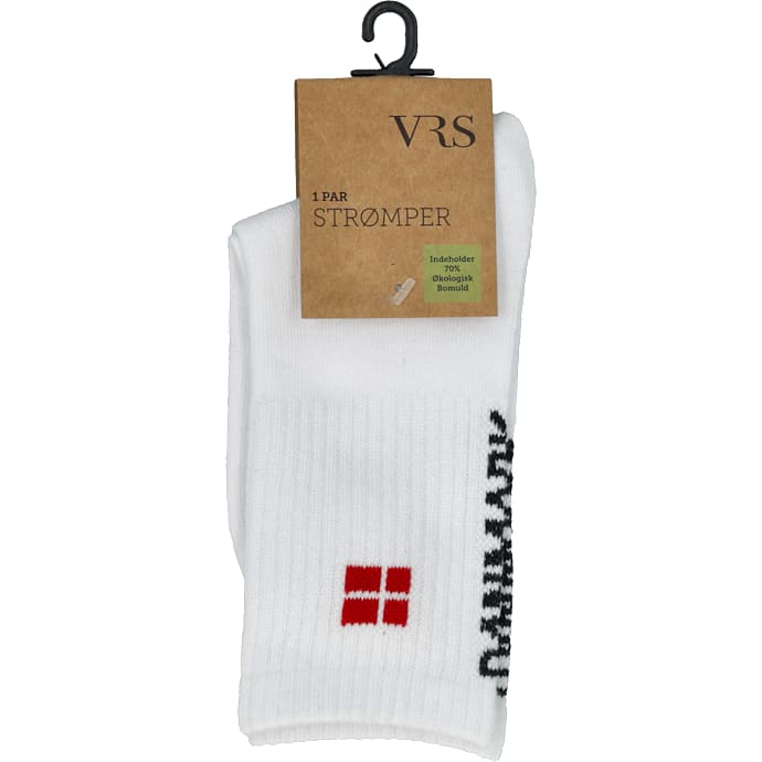 VRS Tennisstrømper Danmarksflag