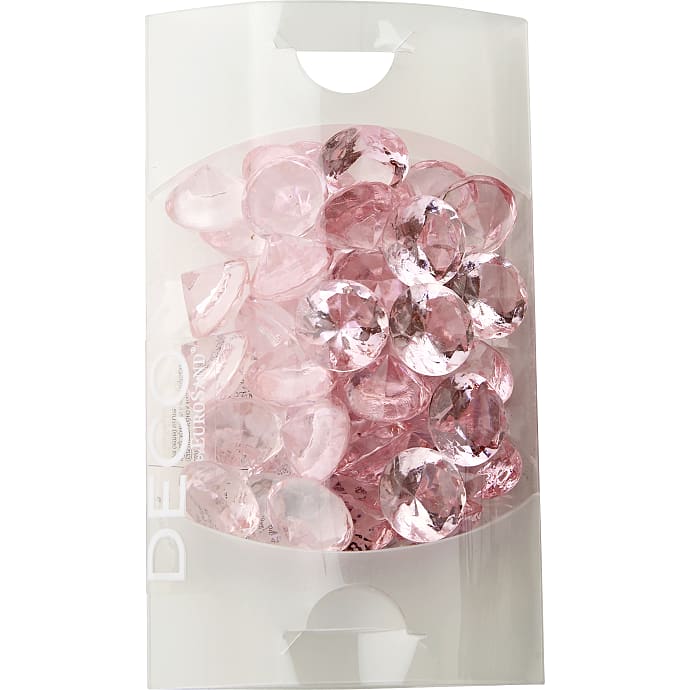 Dekorations Diamanter Rosa