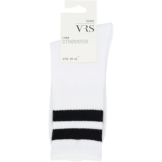 VRS Woman Dame Tennisstrømper str. 39/42 Printet