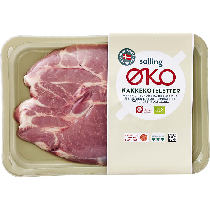 Salling ØKO Nakkekoteletter øko 270 g