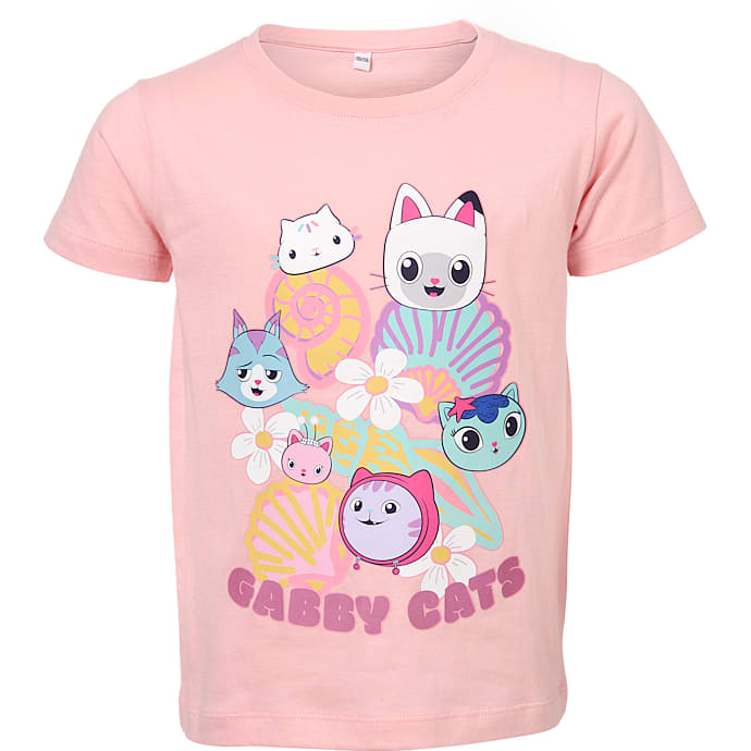Gabbys Dukkehus T-shirt str. 122/128 - pink