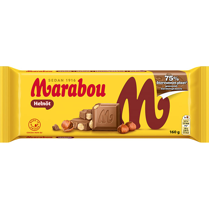 Helnöt mælkechokolade