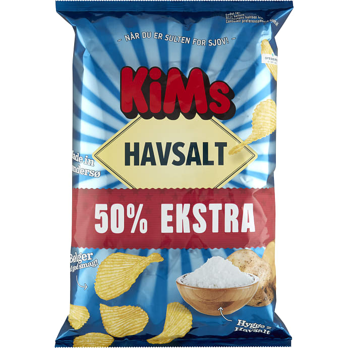 Chips m. havsalt