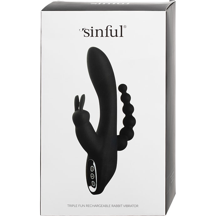 Sinful Triple Fun Rabbit vibrator