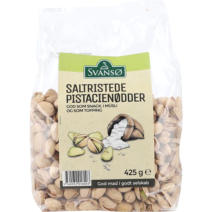 Saltristede pistacienødder