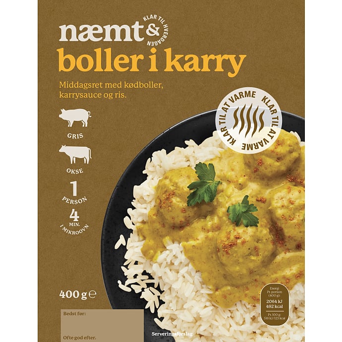 Næmt Boller i karry