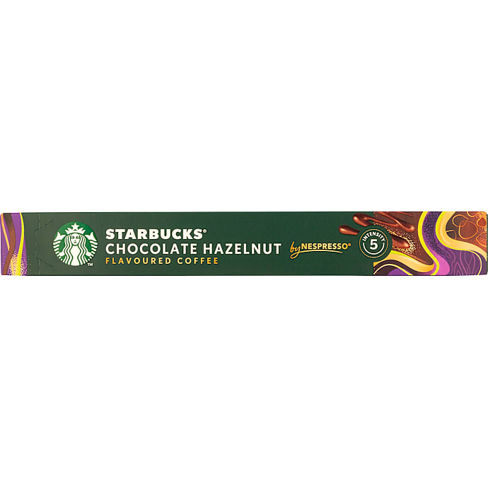 Chocolate hazelnut kaffekapsler m. chokolade- og hasselnødsmag