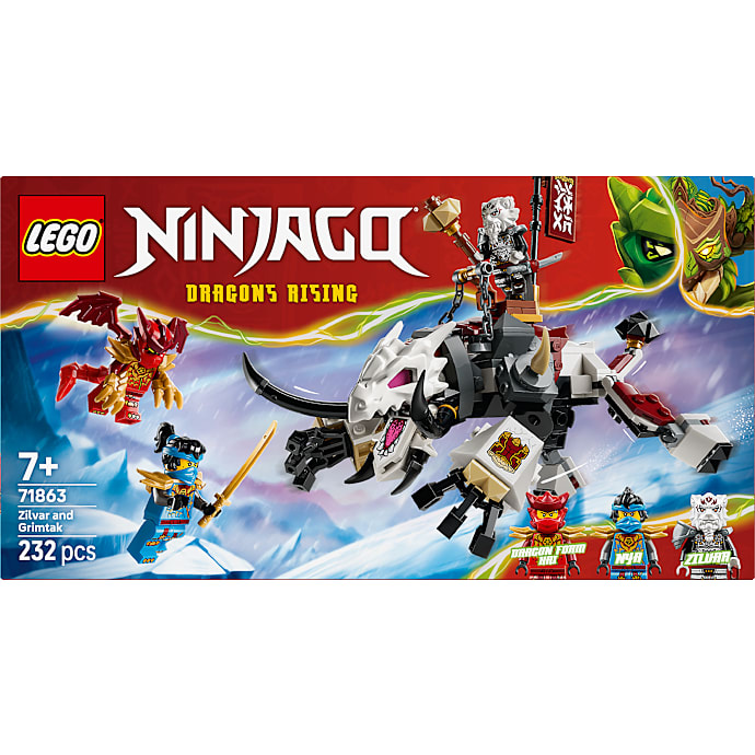 LEGO NINJAGO Zilvar og dragebæstet Grimtak 71863