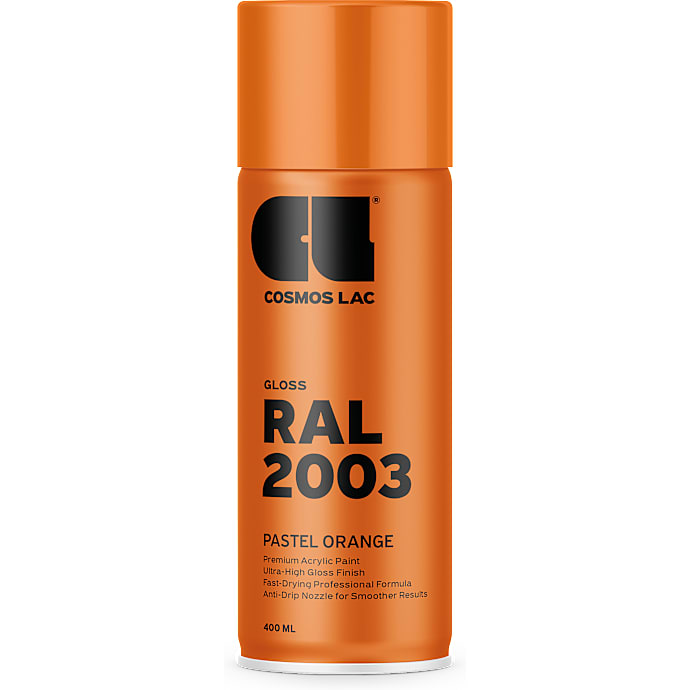 Cosmos spraymaling blank 0,4 liter - Pastel Orange
