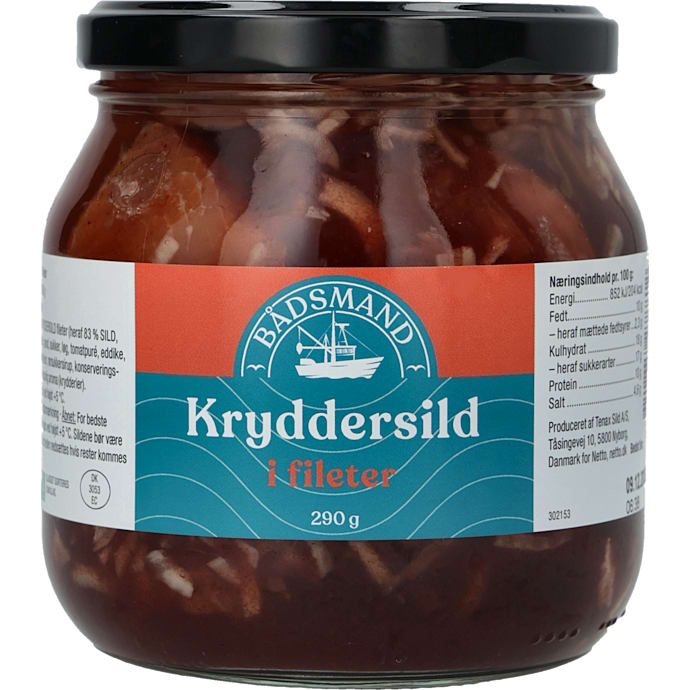 Bådsmand Kryddersild i fileter