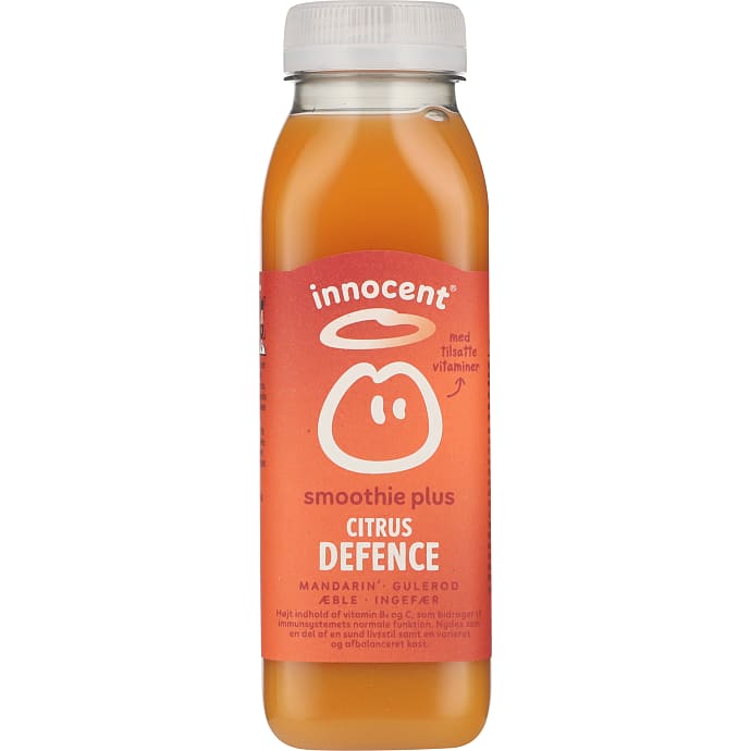 Smoothie m. æble, mandarin, banan og ingefær