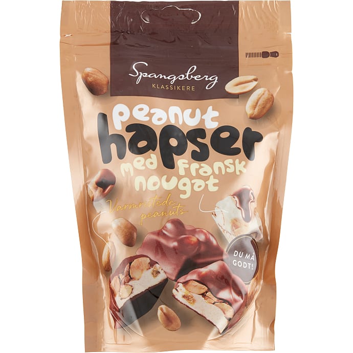 Spangsberg Peanuthapser med Fransk Nougat