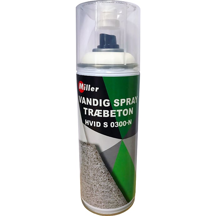 Miller Træbeton Reparationsspray Hvid