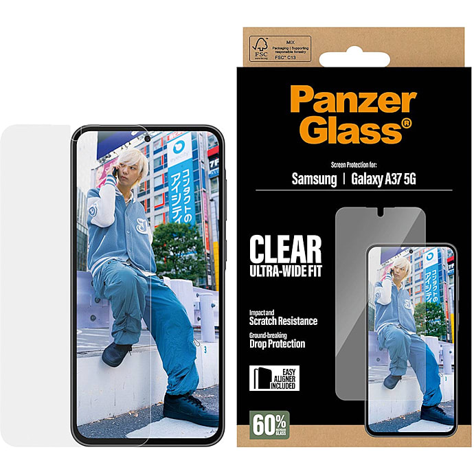 PanzerGlass skærmbeskyttelse Samsung Galaxy A37 5G