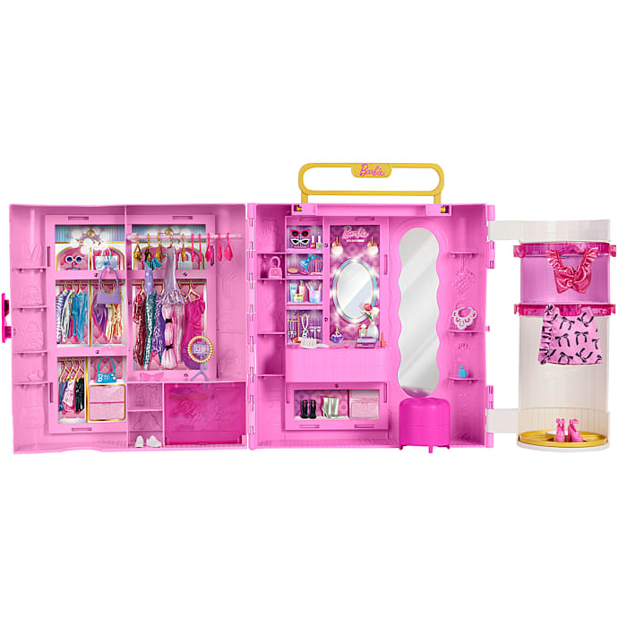 Barbie Deluxe style closet garderobe