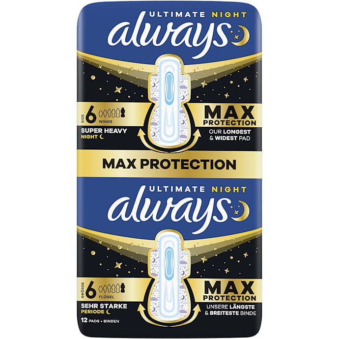 Always Natbind m. Vinger 12 stk