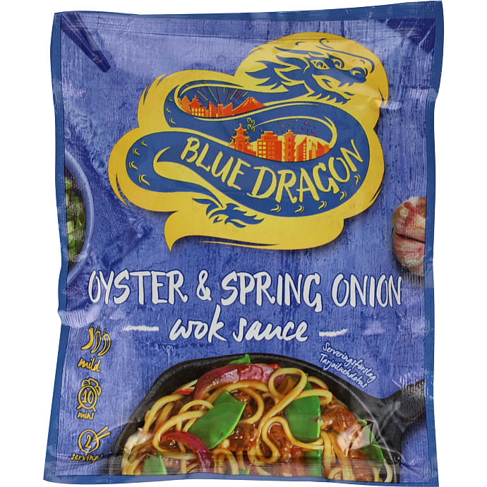 Blue Dragon Woksauce med østerssmag og forårsløg