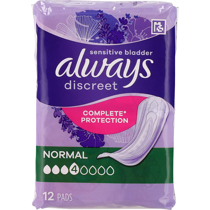 Always Discreet Pads Normal 12 stk