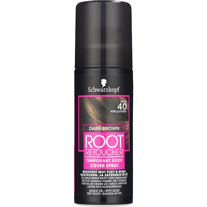Hårfarvespray Dark Brown